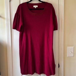 🆓 Free when added to bundle | Magenta Sweater Dress